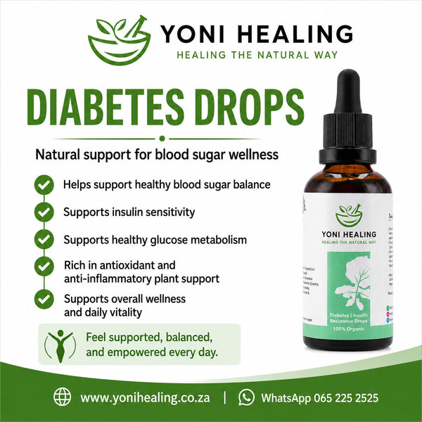 Diabetes | Insulin Resistance Drops - Yoni Healing