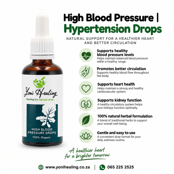Hypertension | High Blood Pressure Drops - Yoni Healing