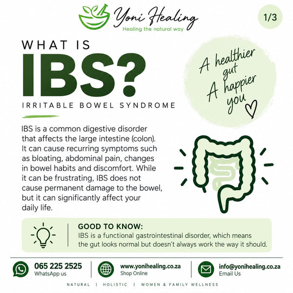 Irritable Bowel Syndrome IBS drops - Yoni Healing
