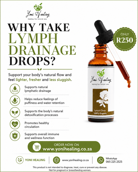 Lymph Drainage drops - Yoni Healing