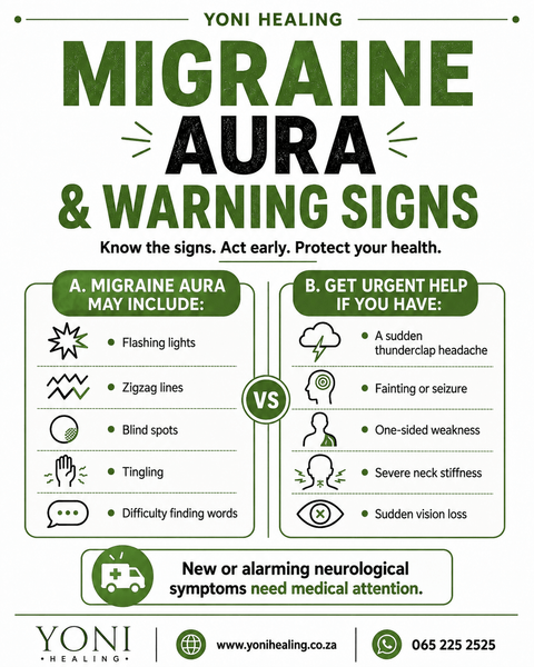 Migraine & Headaches Drops - Yoni Healing
